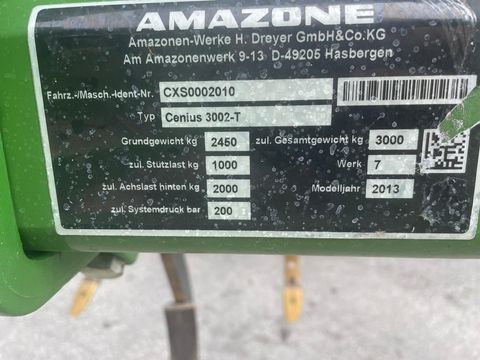 Amazone  Cenius 3002-T Super Grubber gezogen