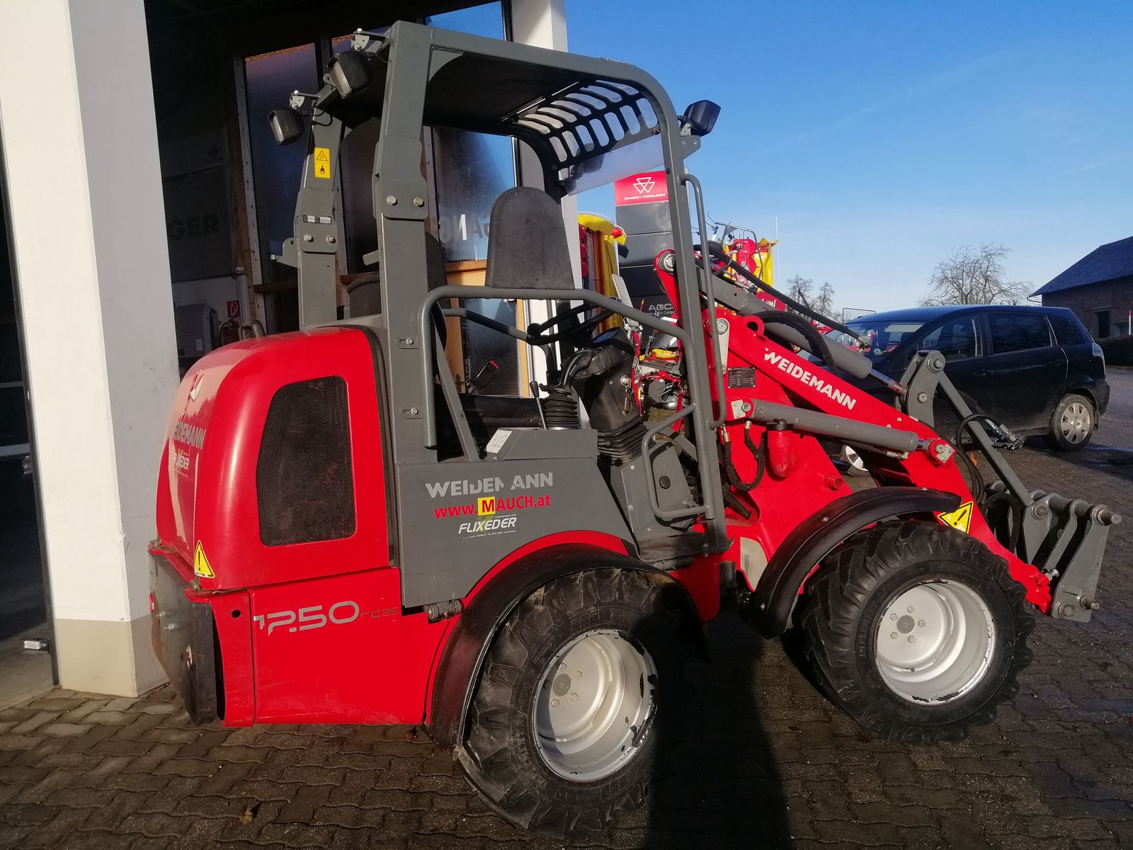 Weidemann 1250 Hoftraktor  3