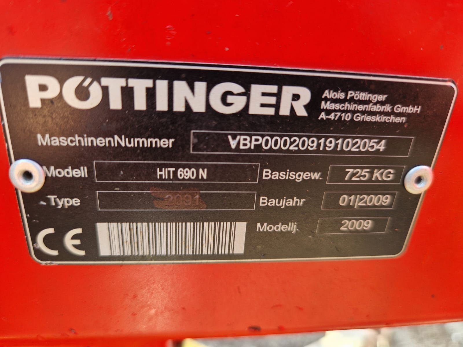Pöttinger Hit 690 N 3