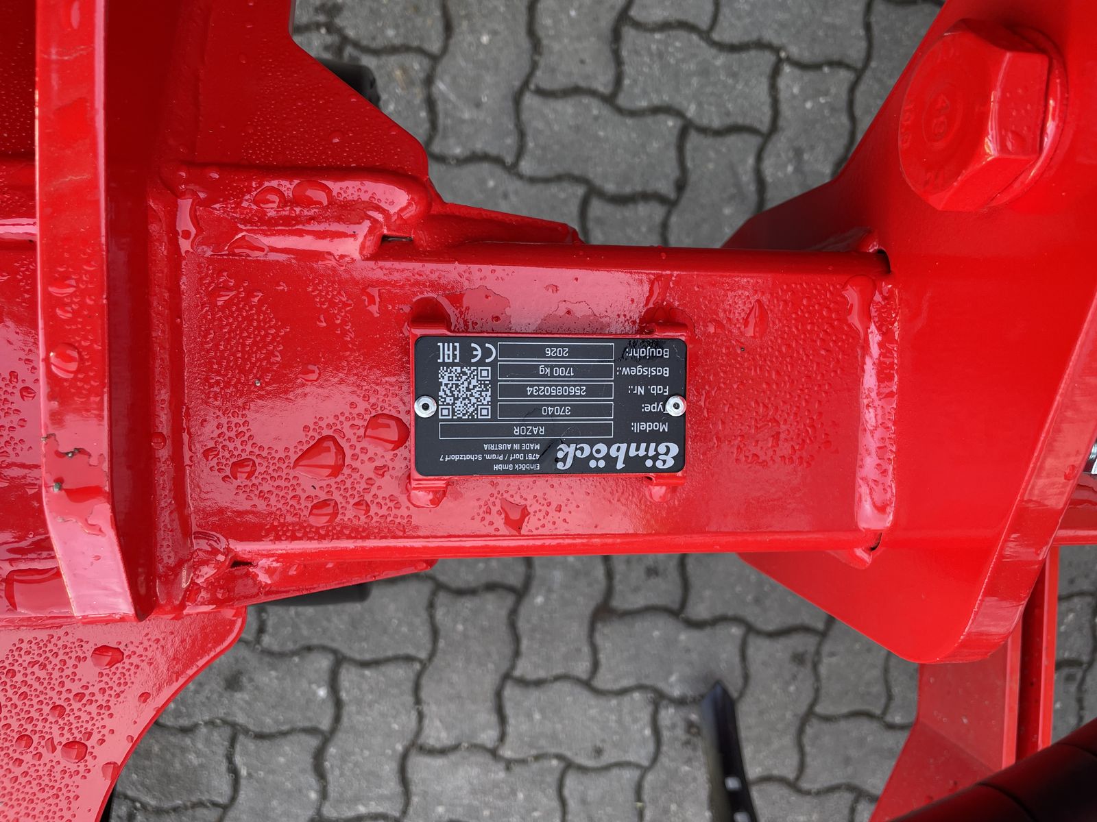 Einböck Razor 400 3