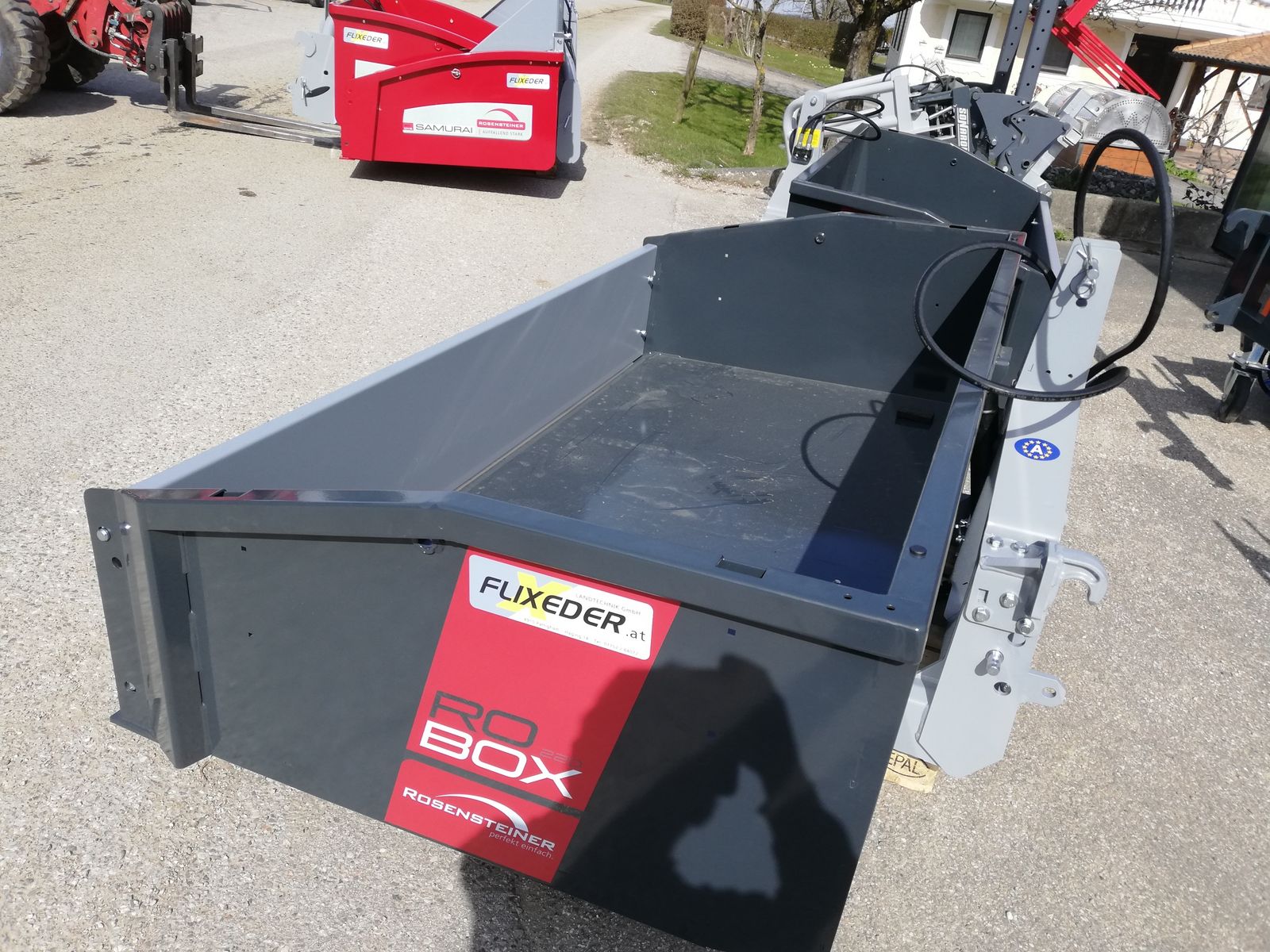 Rosensteiner Robox 12-200 Heckschaufel 3