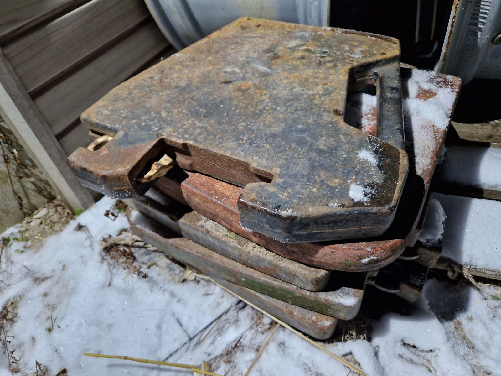 Massey Ferguson Frontgewichtsplatten zum Einhängen  3