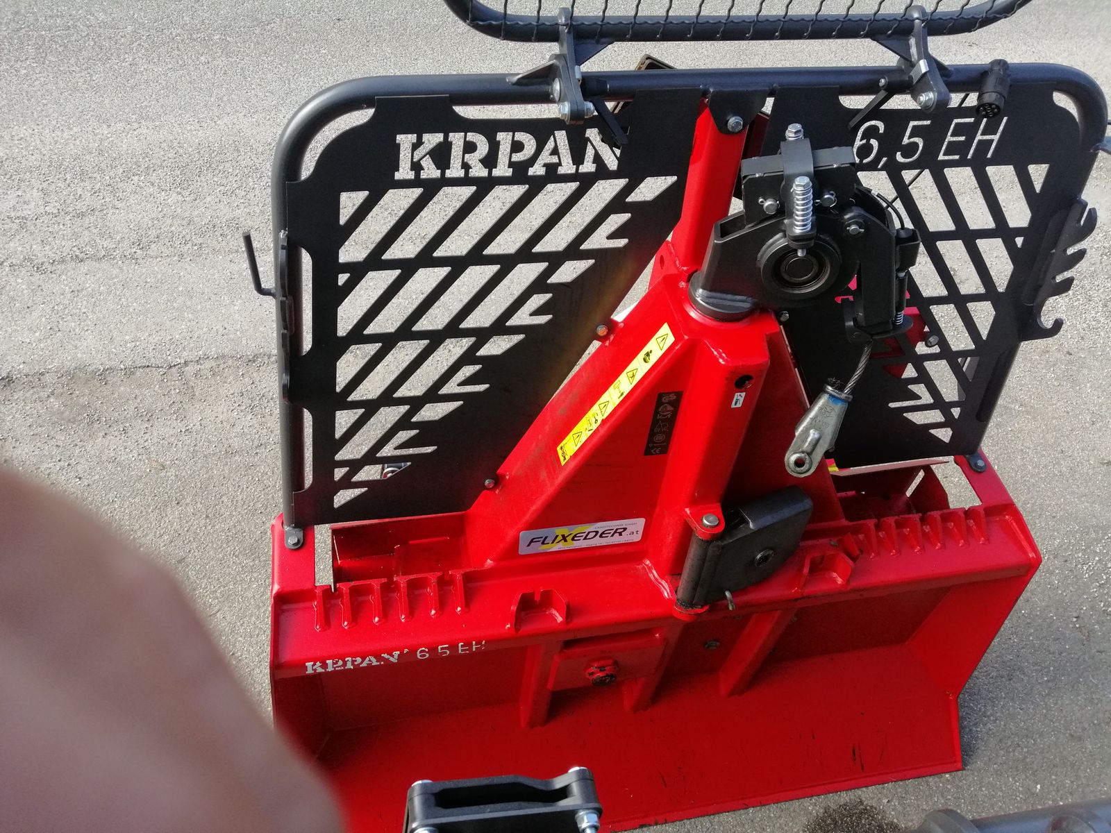 Krpan 6,5 EH Funkseilwinde  3