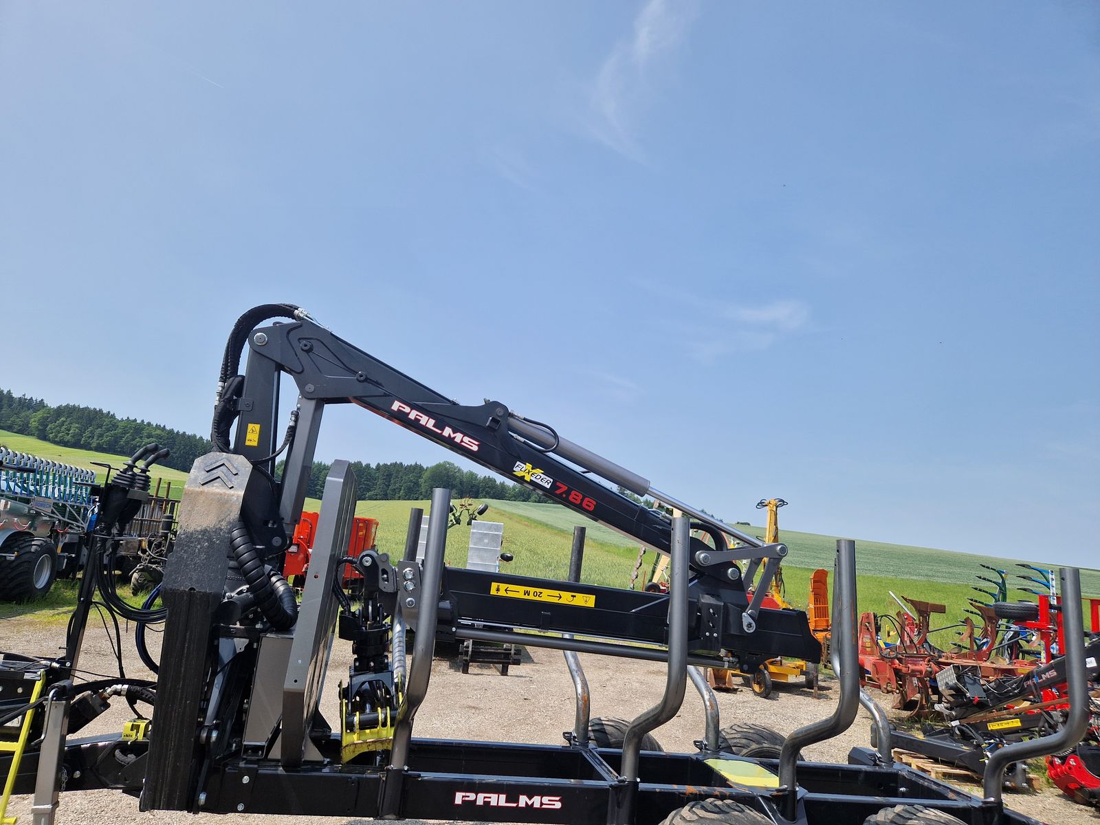 Palms H10D mit Kran K7.86 3