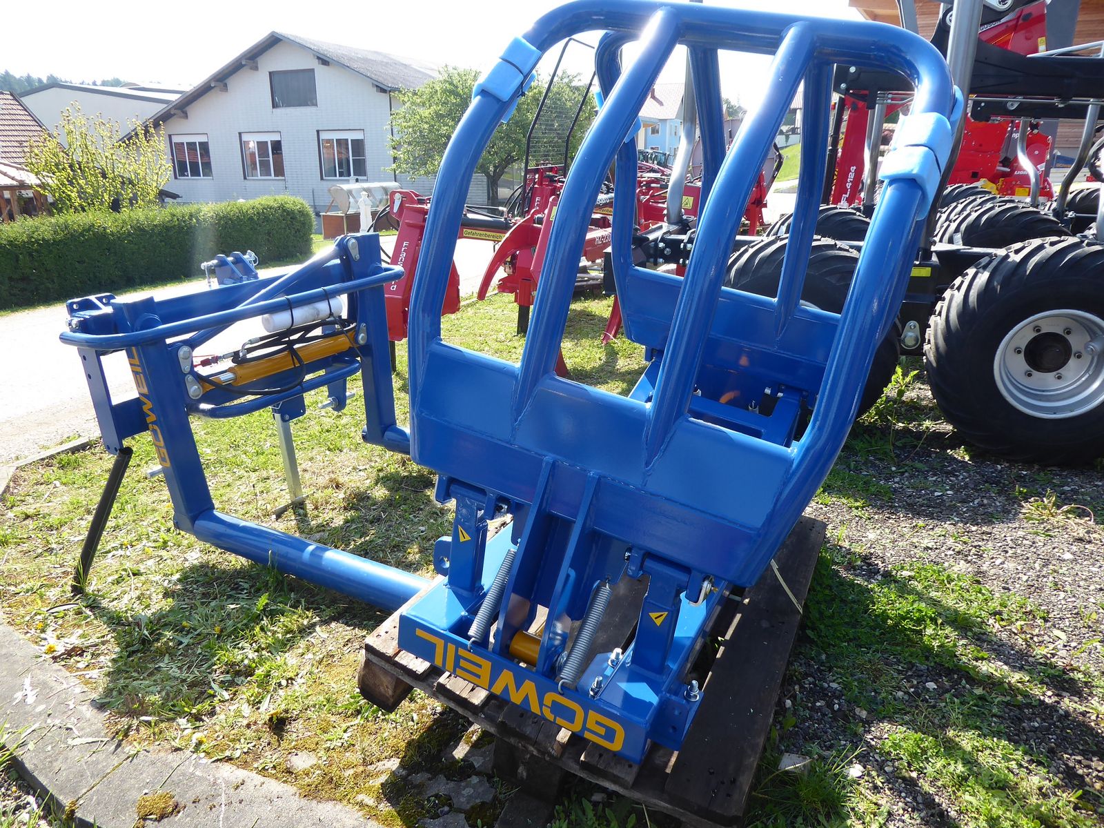 Göweil RBG 160 Rundballengreifer 3