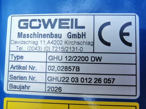 Göweil Ghu 12-220 Heckschaufel