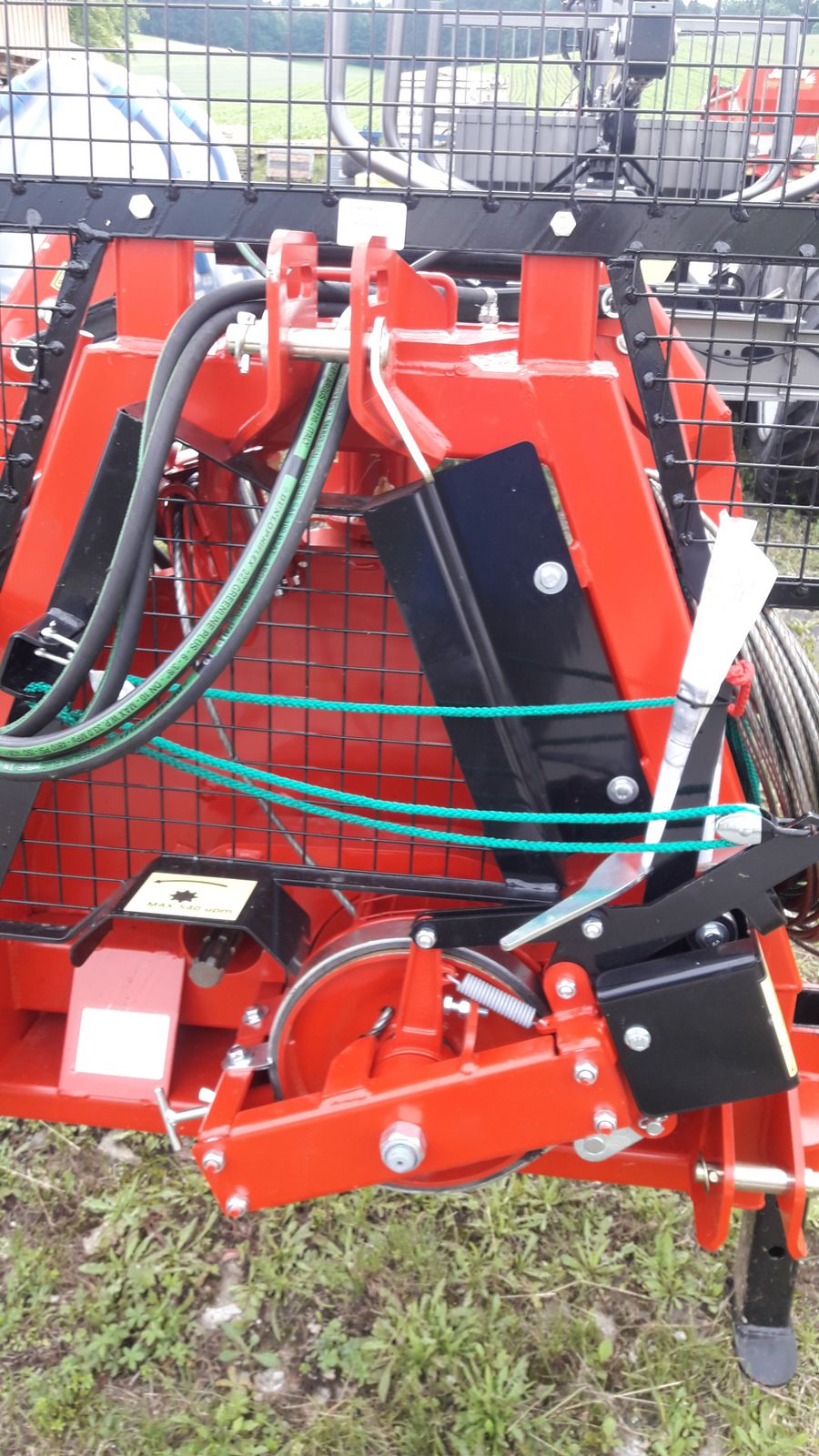 Fransgard VHZ 2300 mit mech.Seilwinde 2