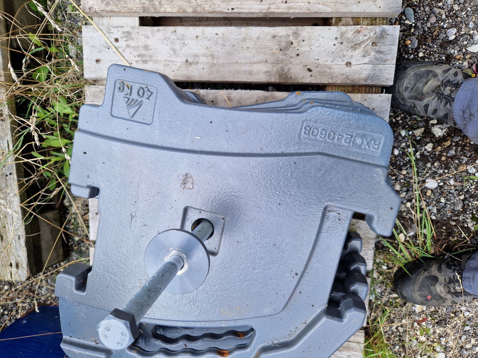 Massey Ferguson Frontgewichtsplatten zum Einhängen  3