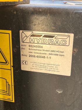 Hydrac Schneefräse 2452 HD