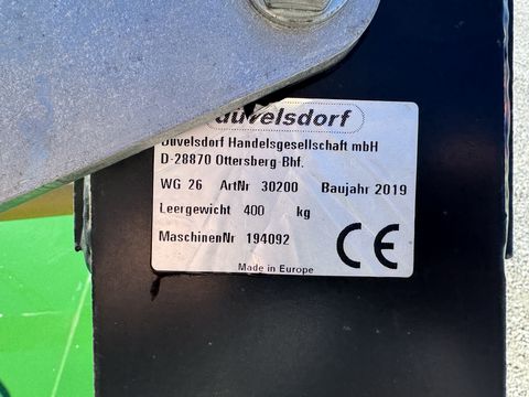 Sonstige Düvelsdorf Sichelmulcher WG26
