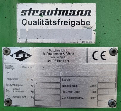 Strautmann Hydrofox HX 1