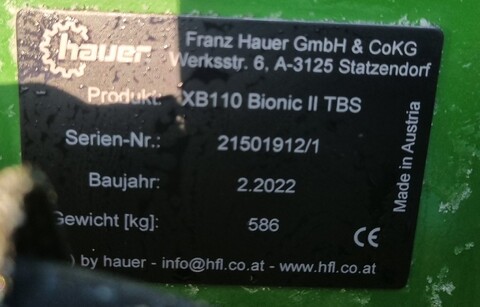 Hauer XB 110 Bionic II