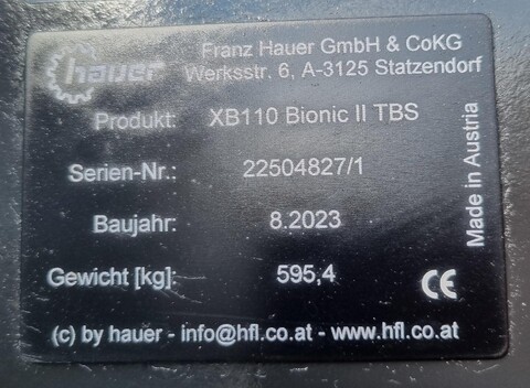 Hauer XB 110 Bionic II
