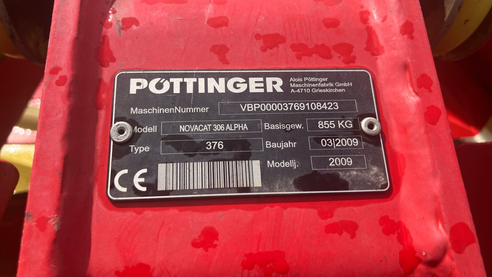 Pöttinger Novacat 306 Alpha  2