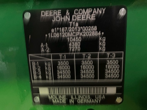John Deere 6120 M