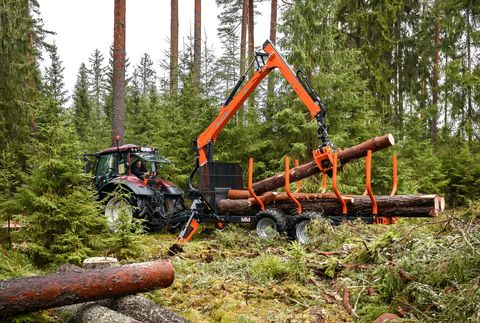 MTM Forest Rückewagen 10 - 17 Tonnen, MTM 7,1m - 9m Forstkr
