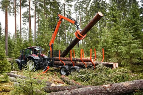 MTM Forest Rückewagen 10 - 17 Tonnen, MTM 7,1m - 9m Forstkr