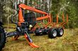 MTM Forest 12 T Rückewagen mit 7300 Kran