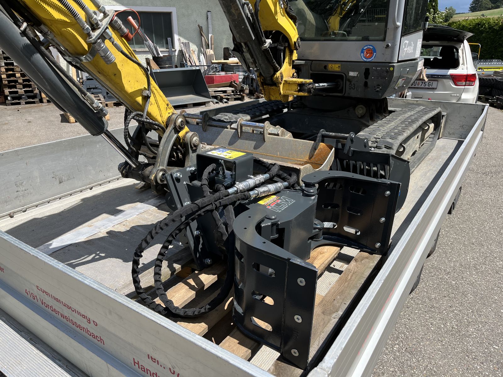 Abbruch- und Sortiergreifer ICM SG 28 Takeuchi 2