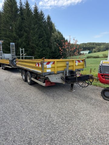 Sonstige Obermaier Tandem Tieflader Dreiseitenkipper mit