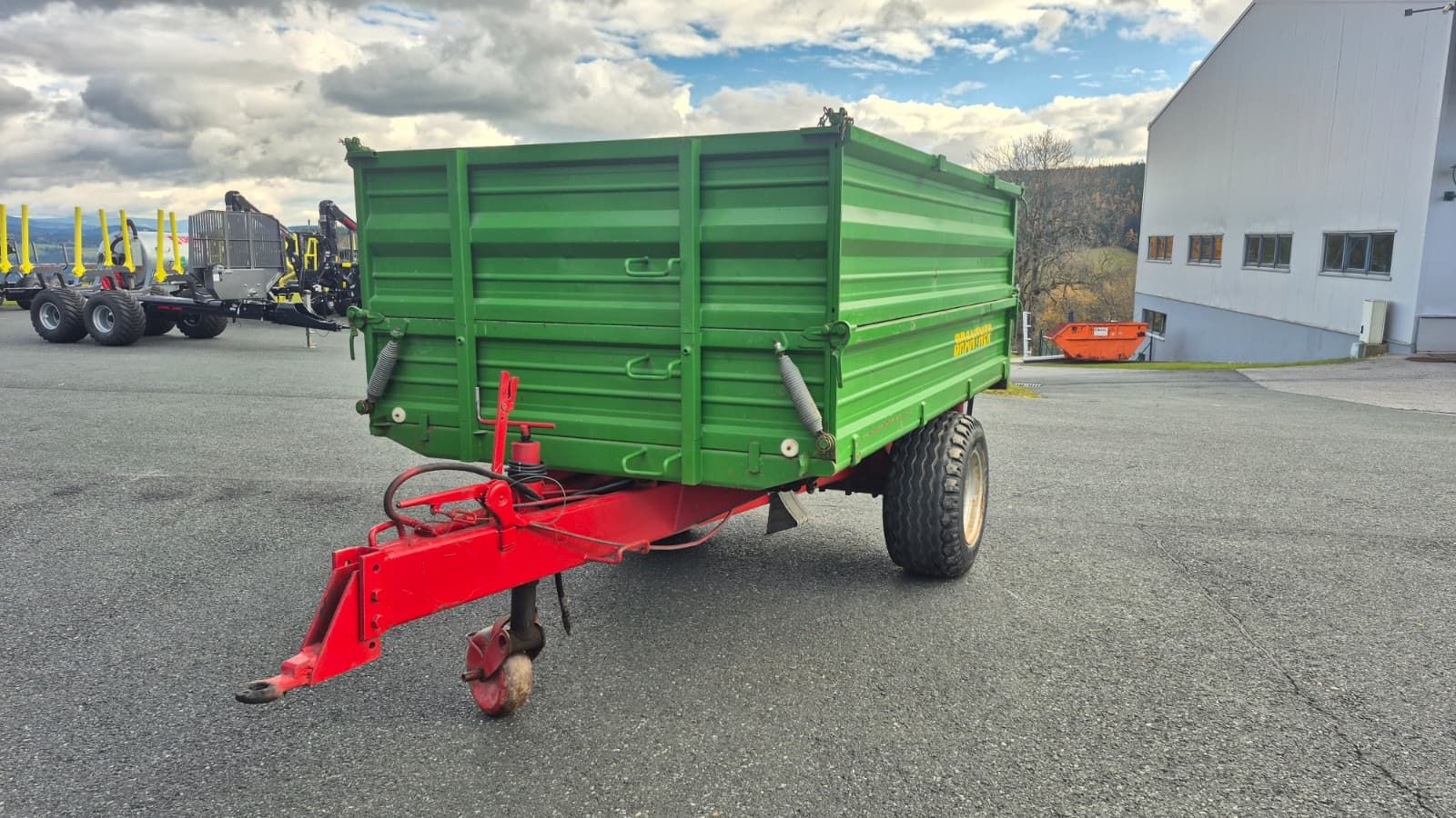 Brantner Einachs-Dreiseitenkipper 5t 2