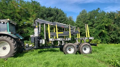 Palms Forstanhänger H13U mit Forstkran K7.94