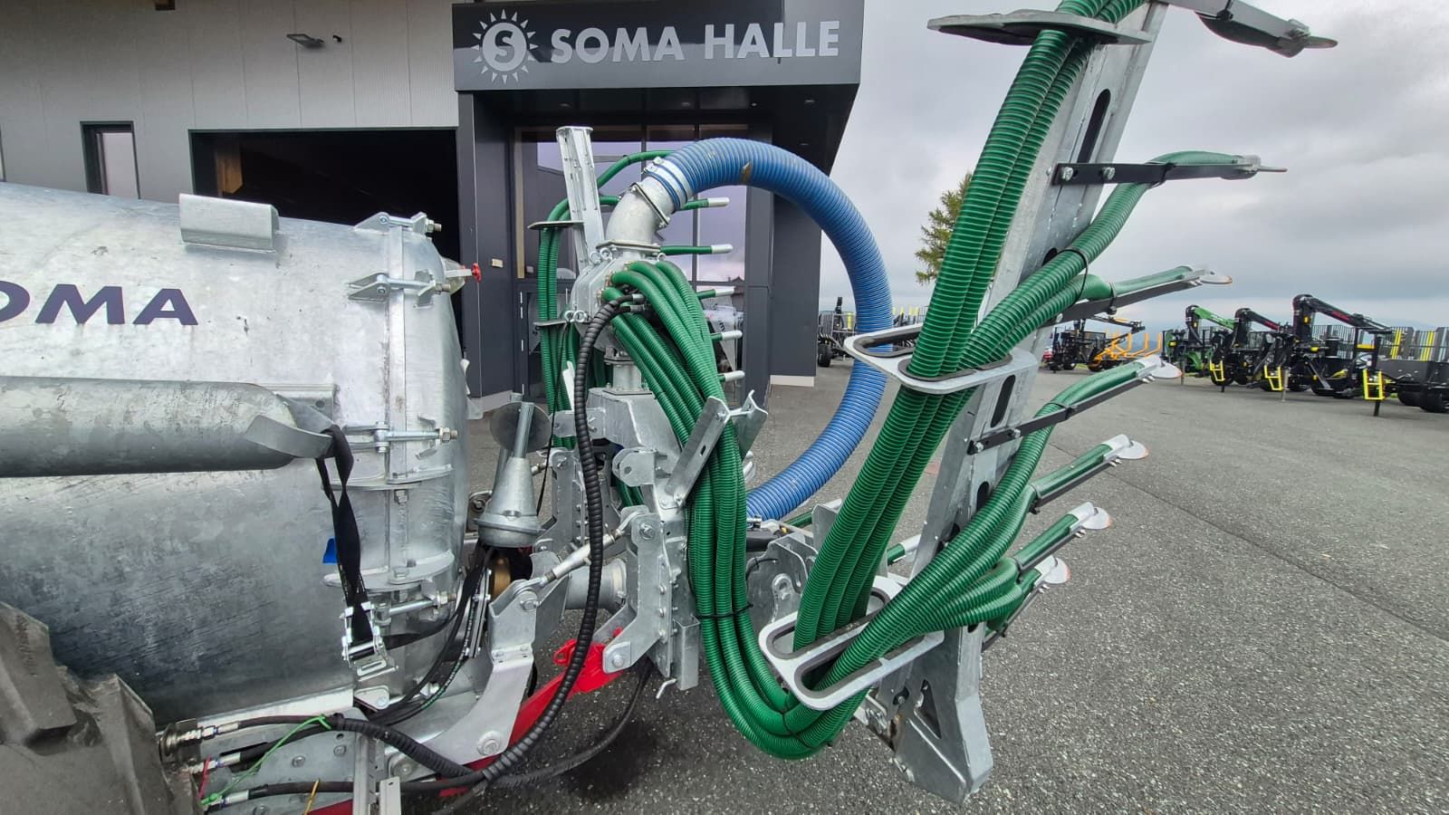 Creina CVC 5300 Bergfass mit Schleppschuhverteiler 3