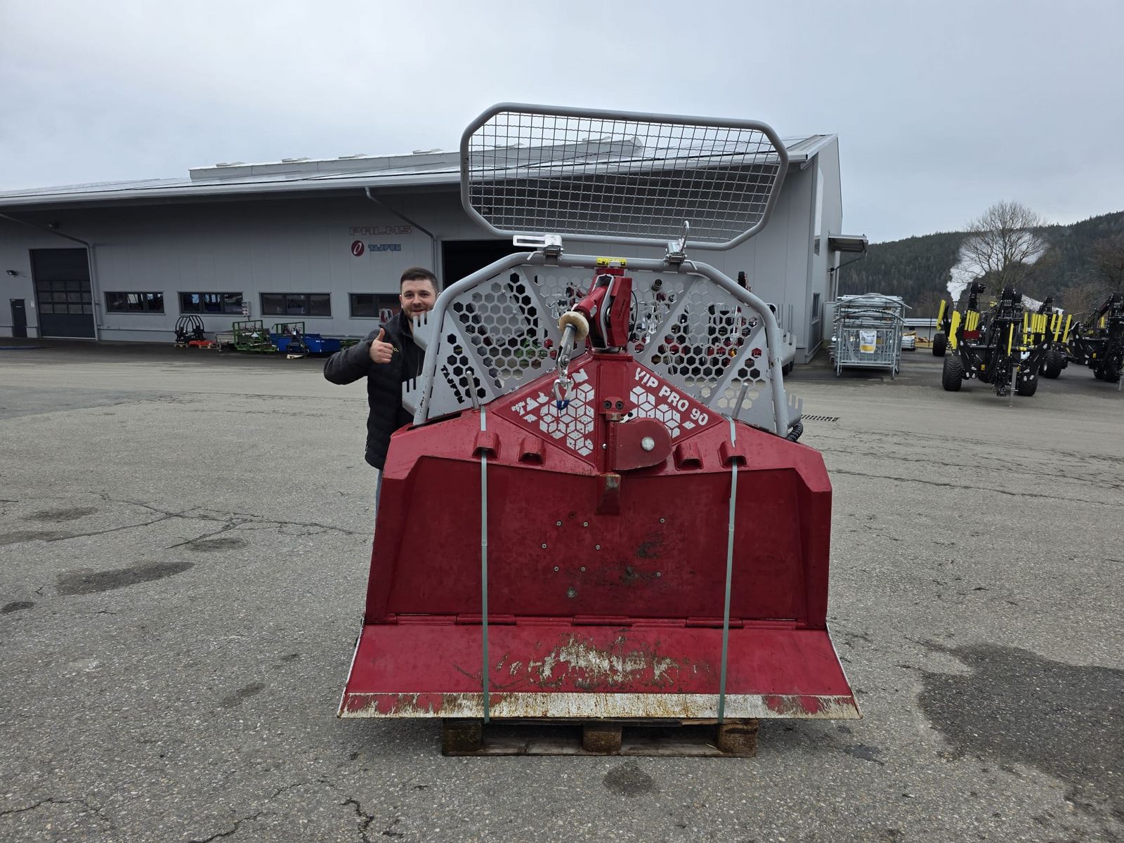 Tajfun VIP PRO 90 2,02m Klappschild 3