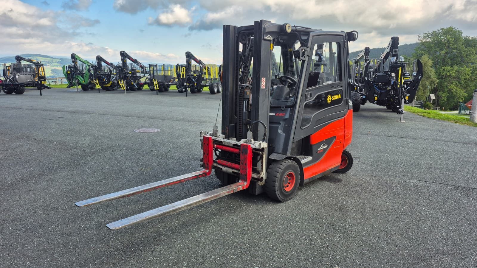 Linde E20/600 H 80V 2
