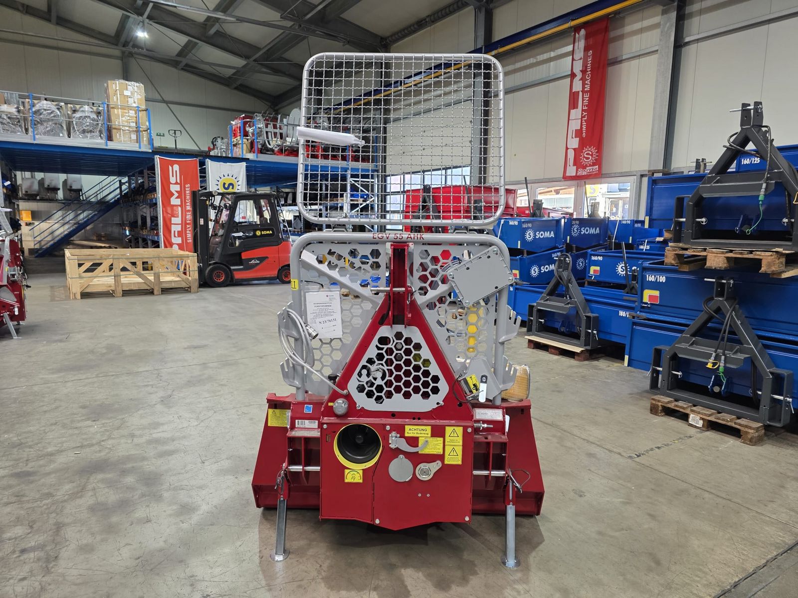 Tajfun EGV 55 AHK 1,5 - Neumaschine - Kunststoffseil 2