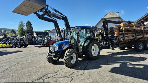 New Holland T4030 mit Trima Frontlader x21