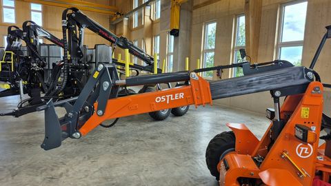 Ostler Hoflader K2 TT, Teleskoparm und Teleskopachsen