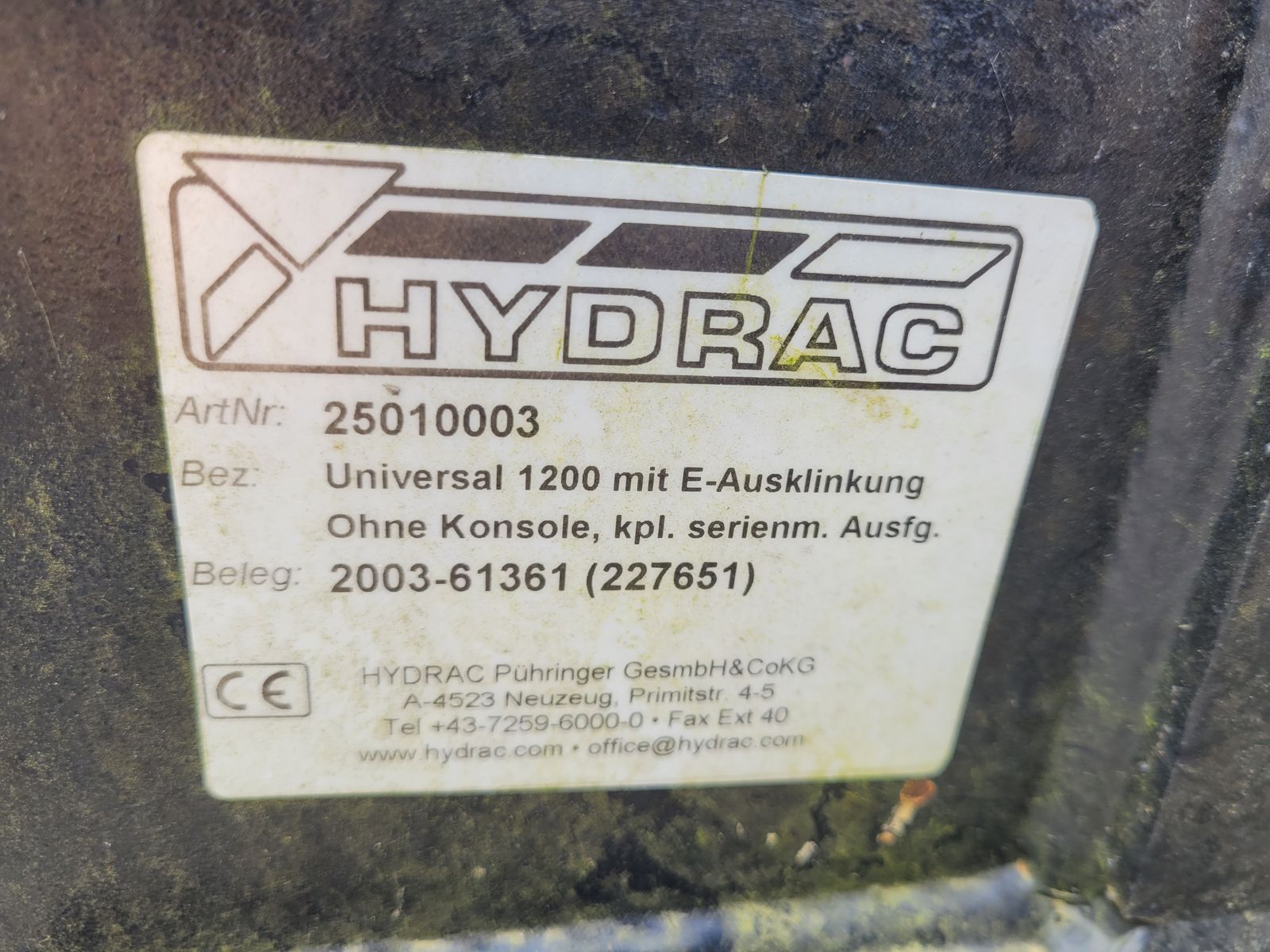 Hydrac Universal 1200  2
