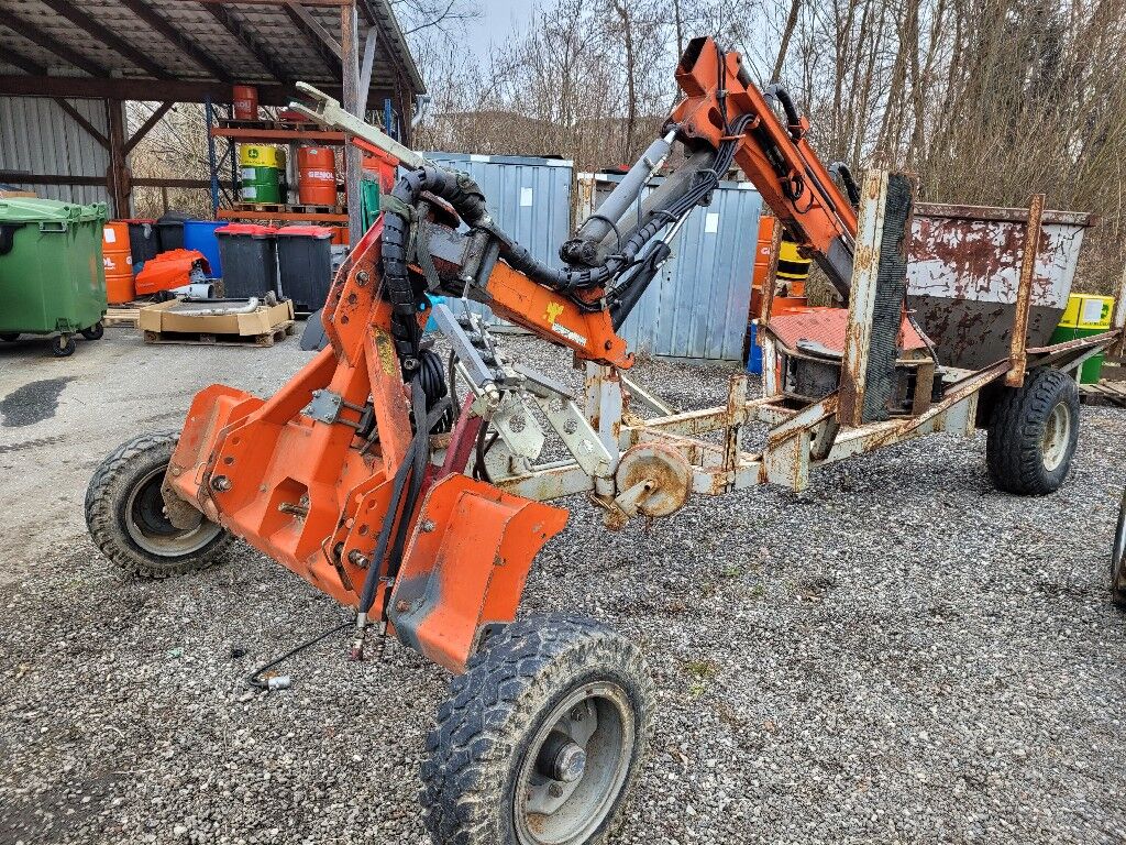 Kauer Timberlift mit Anhänger 3