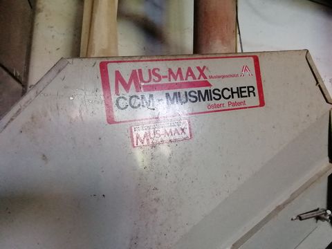 Mus Max Mus Mischer für CCM 500 kg Edelstahl 