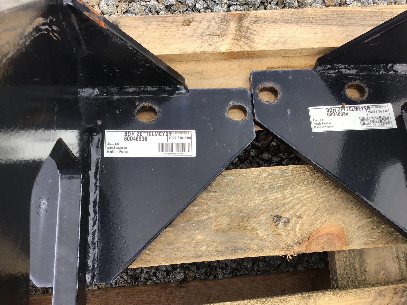 JCB Anbauhaken für JCB/Bobcat/Zettelmeyer 3