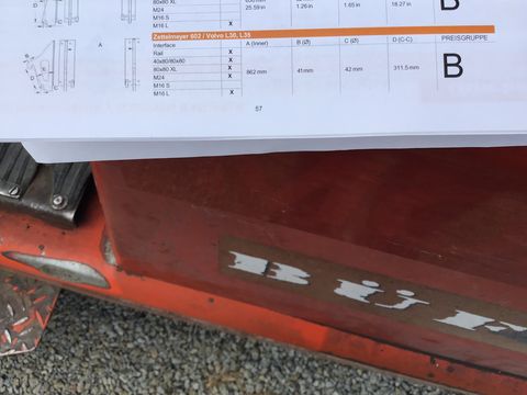 JCB Anbauhaken für JCB/Bobcat/Zettelmeyer