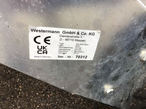 Westermann WS 800 Vario