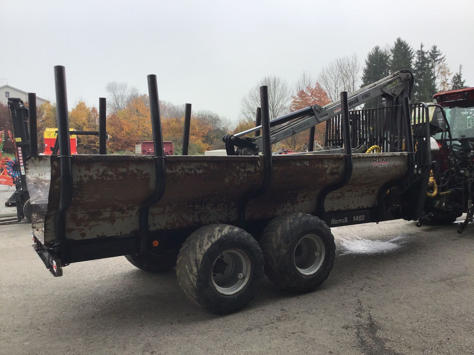 Nokka MV 1302 mit Kran HK 4982 2