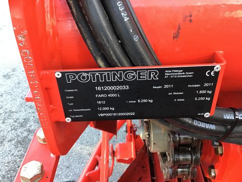 Pöttinger Faro 4000 L
