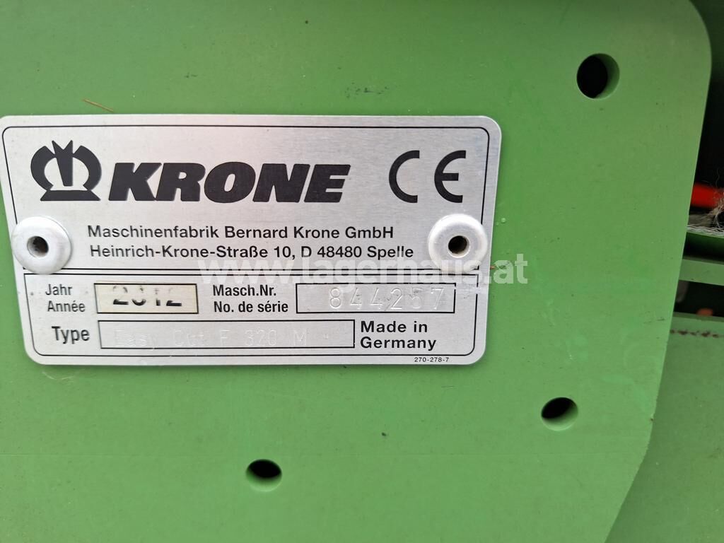 Krone EASY CUT F 320 M 3