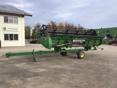 John Deere Schneidwerk 622 R mit Flötzinger Schneidwerkswag