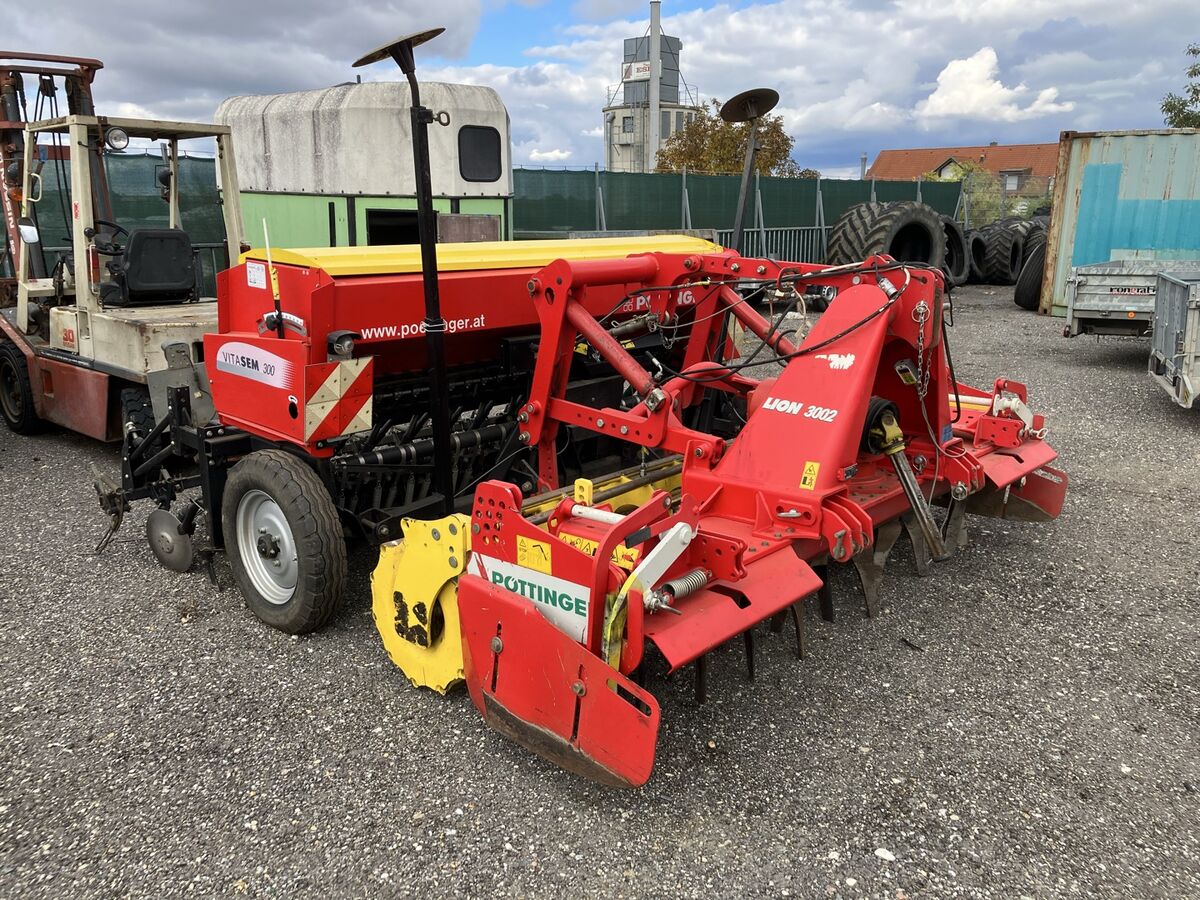 Pöttinger Lion 3002 und Vitasem 300 2
