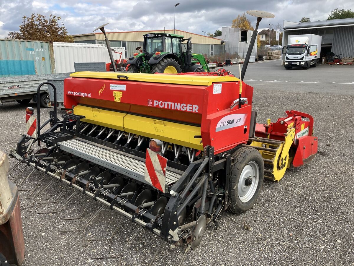 Pöttinger Lion 3002 und Vitasem 300 3