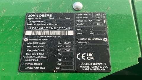 John Deere 8400i
