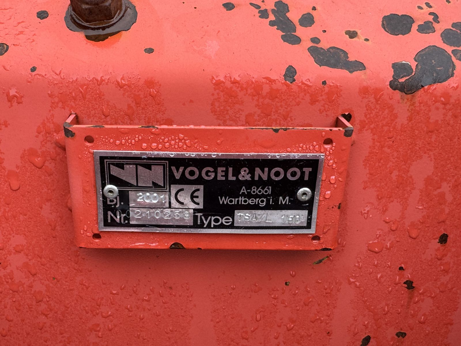 Vogel&Noot TSA/L 160 Schlegelhäcksler 2