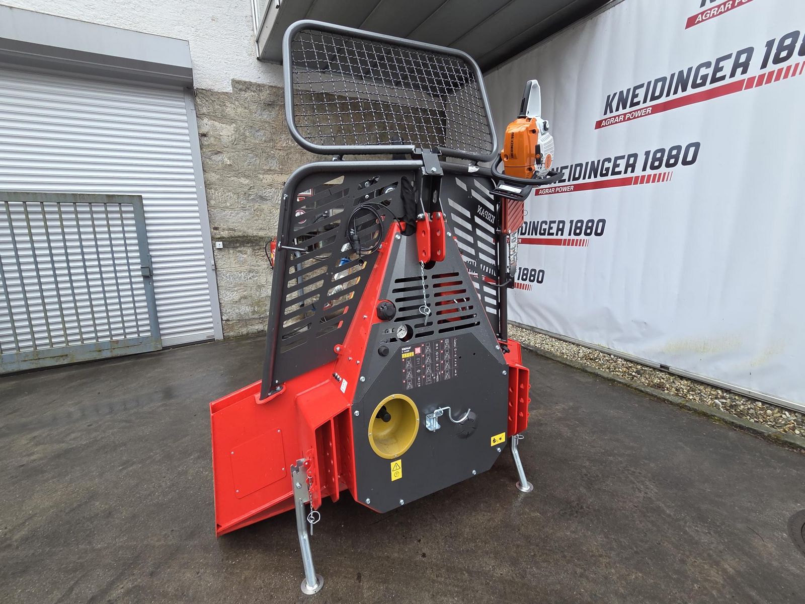 Krpan Seilwinde inkl. Stihl 261 Motorsäge 2