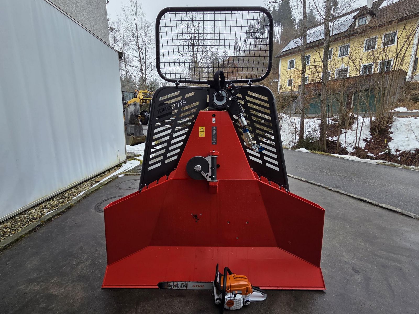 Krpan Seilwinde inkl. Stihl 261 Motorsäge 3