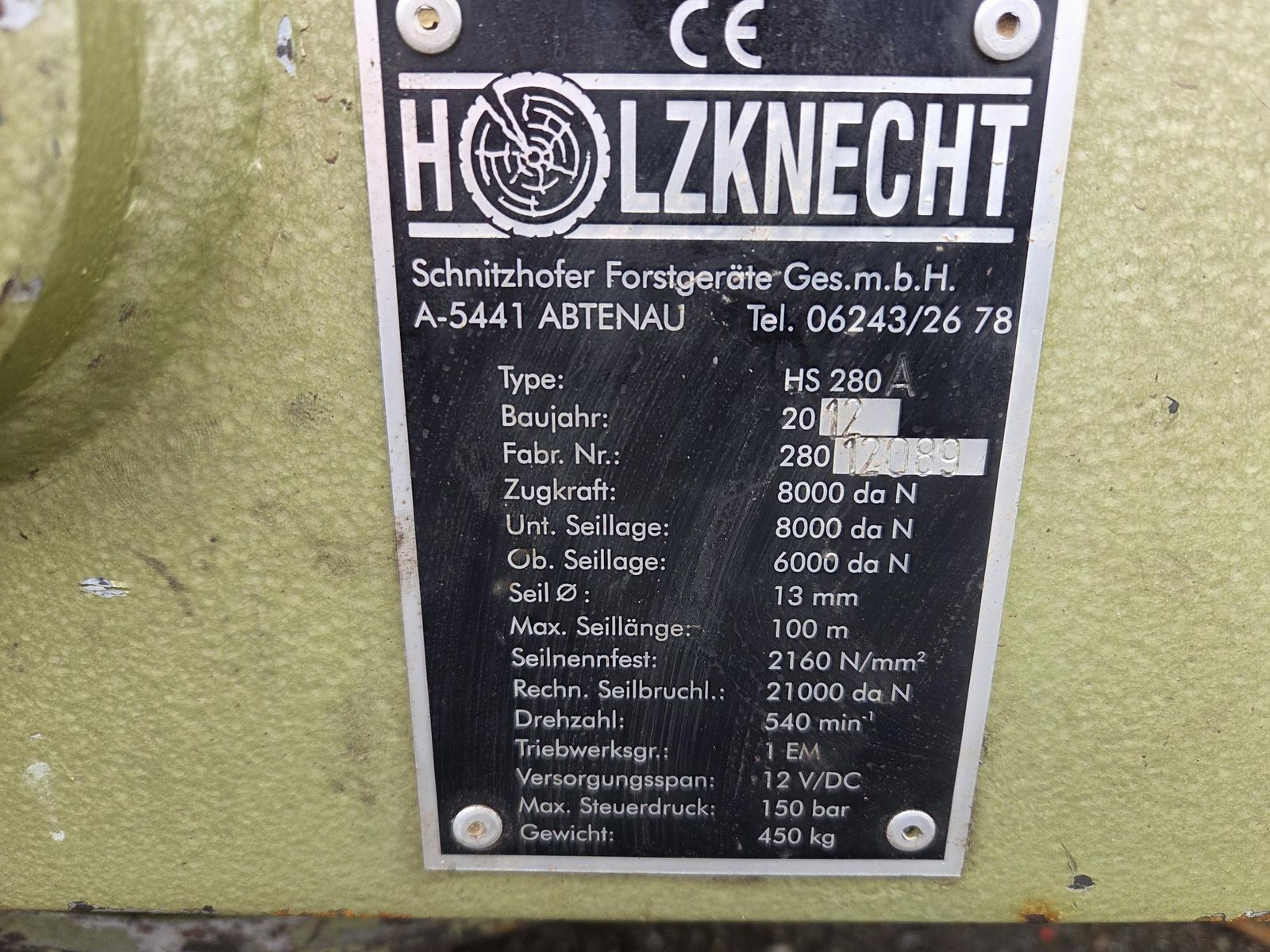 Holzknecht HS 280 3