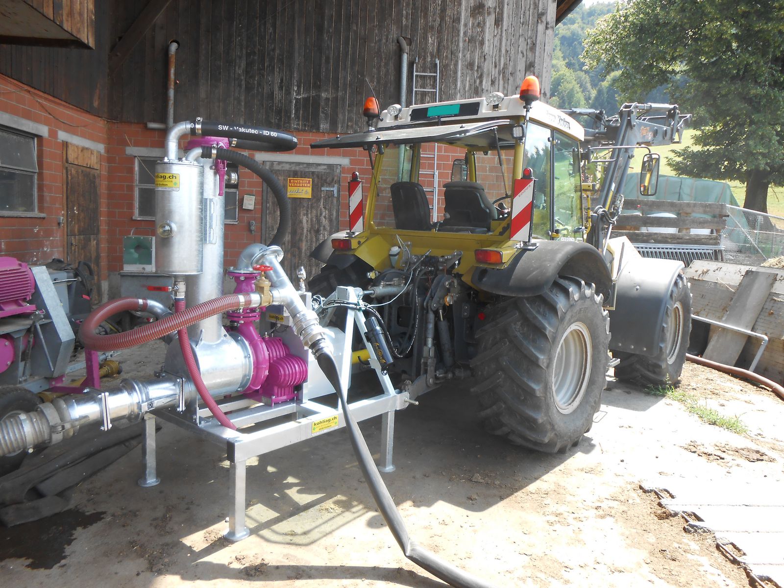 Gülleverschlauchung Kohli 2